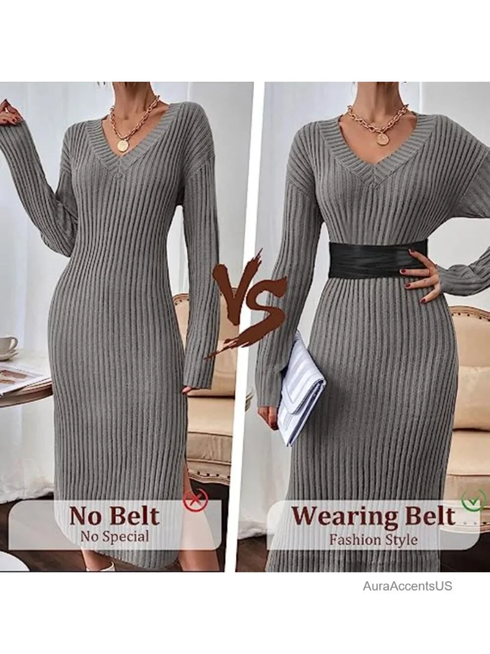 Women Faux Leather Braided Waist Belt Elastic Stretch Dress Belt Wide